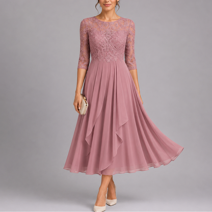 Vestido Midi Feminino Celine