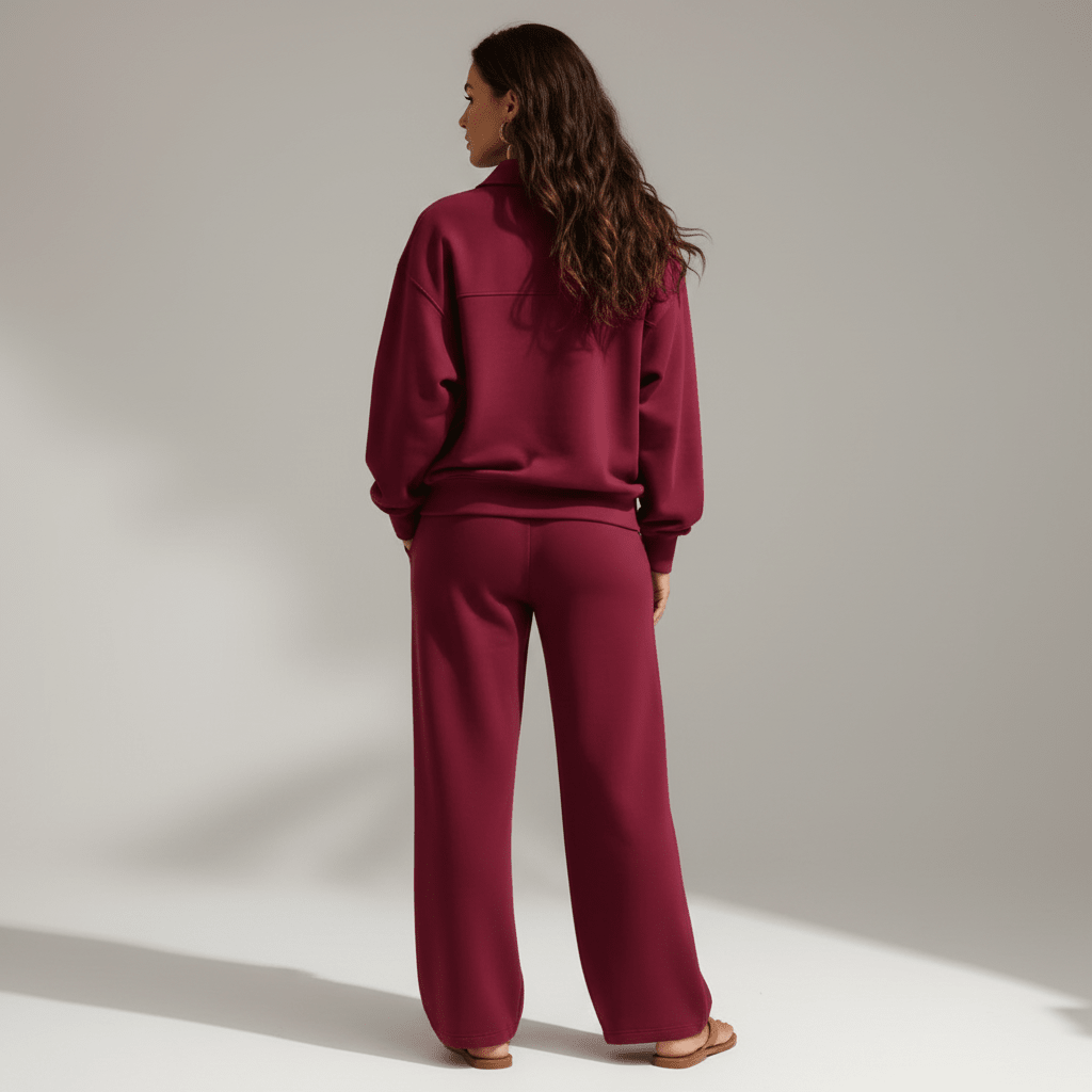 Conjunto Feminino Amara com Calça Pantalona