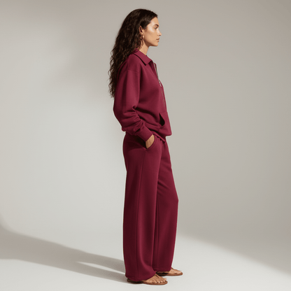 Conjunto Feminino Amara com Calça Pantalona