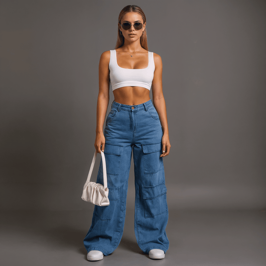 Calça Feminina CargoGramora | Luxury Ladies Clothing
