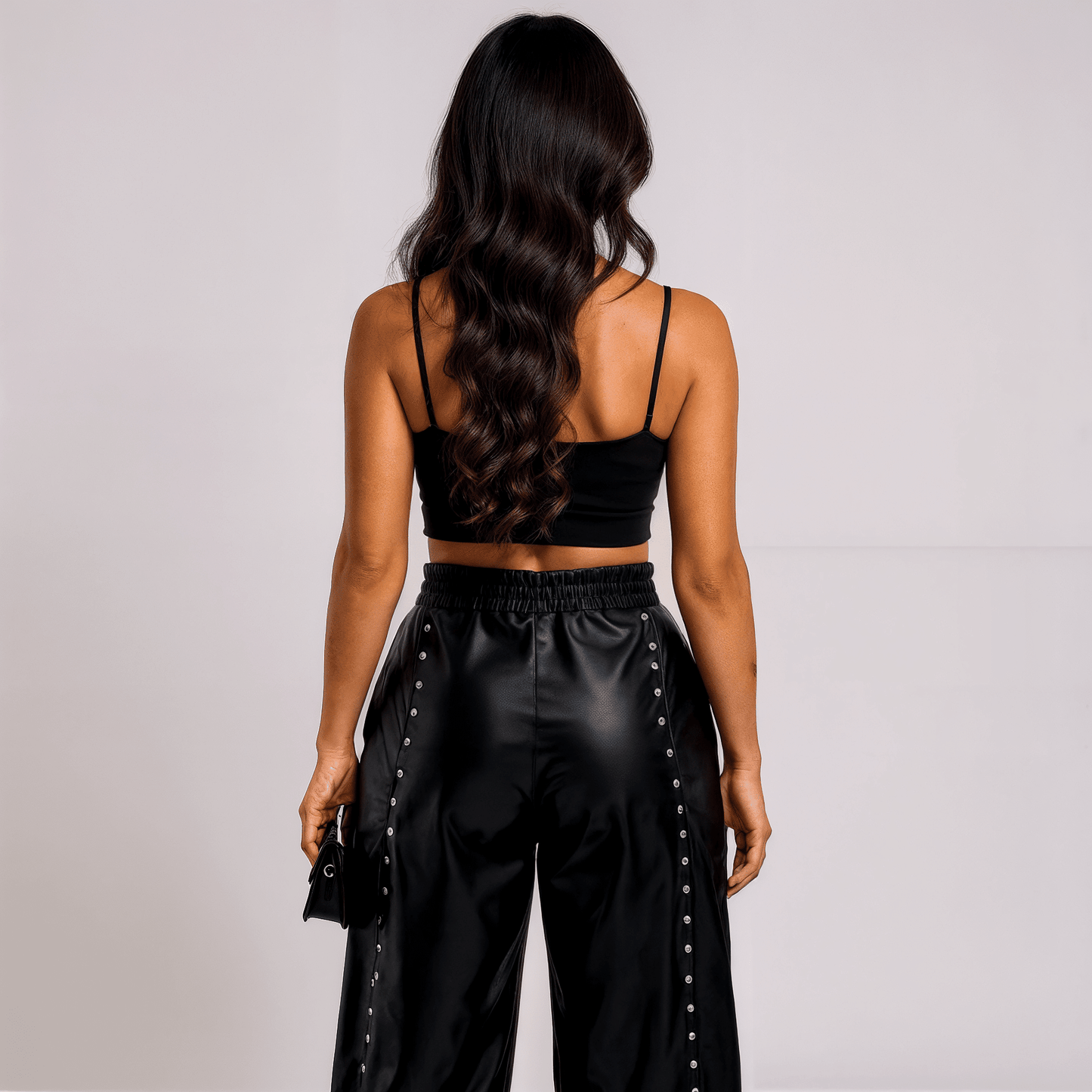 Calça Feminina de Couro Sophi LargasGramora | Luxury Ladies Clothing