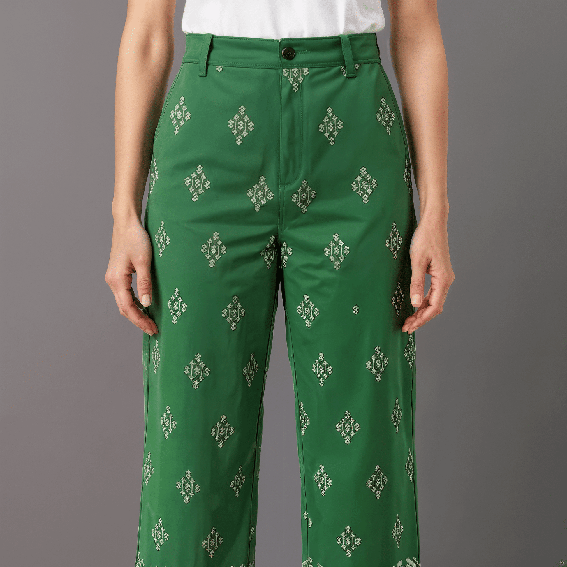 Calça Feminina Vintage ArizzoGramora | Luxury Ladies Clothing