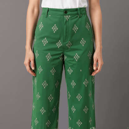 Calça Feminina Vintage ArizzoGramora | Luxury Ladies Clothing