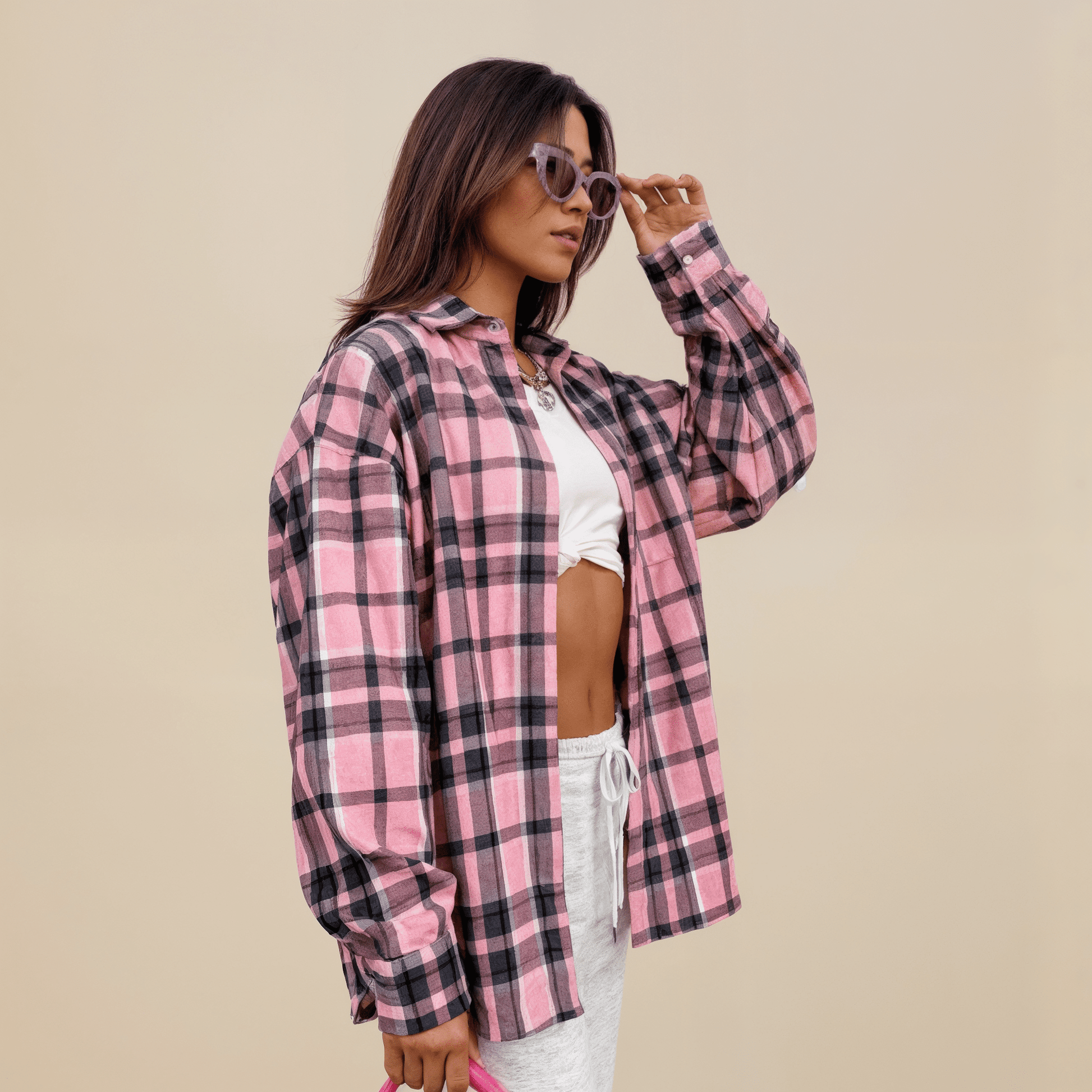 Camisa Feminina Xadrez MadriGramora | Luxury Ladies Clothing