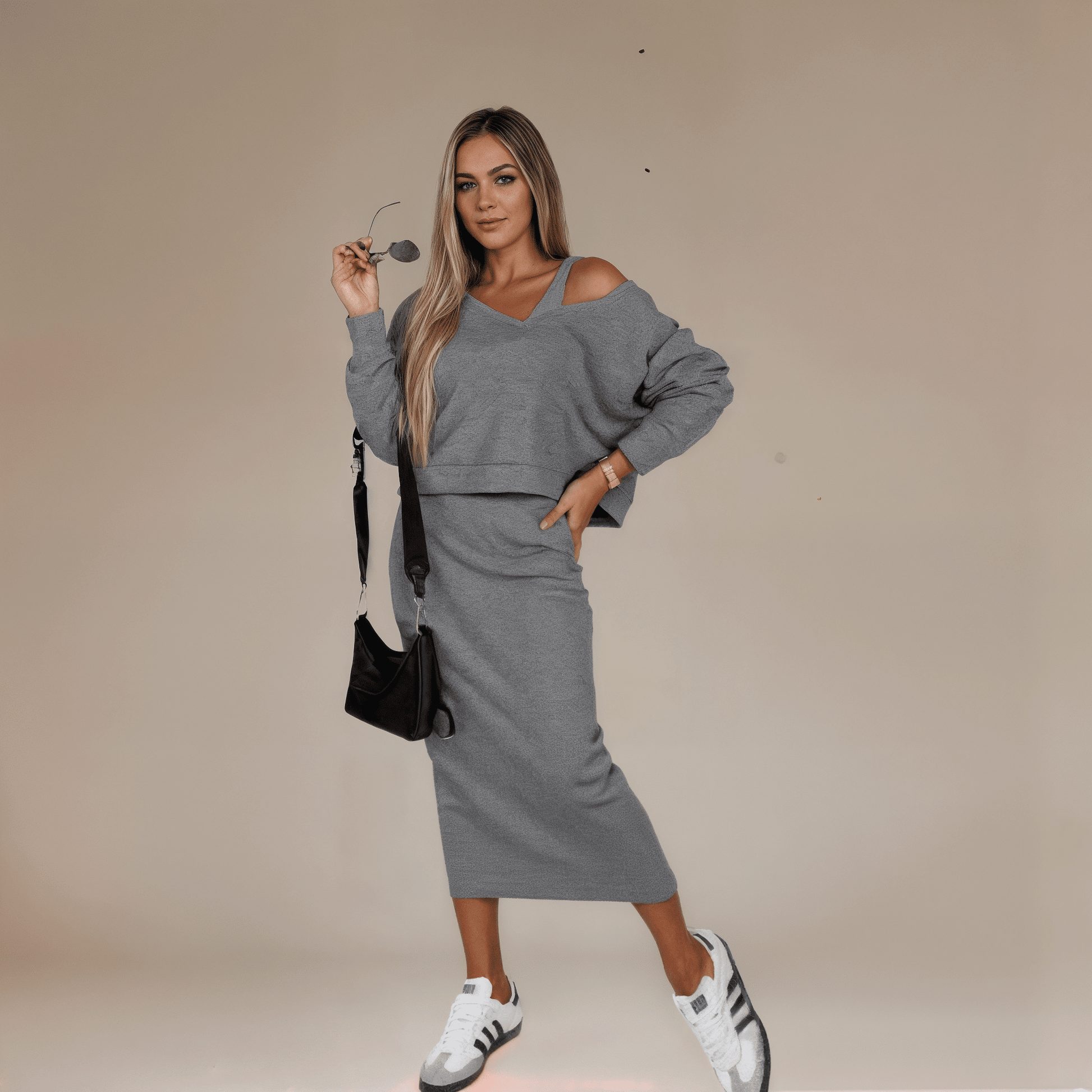 Conjunto de Moletom Feminino ElisaGramora | Luxury Ladies Clothing