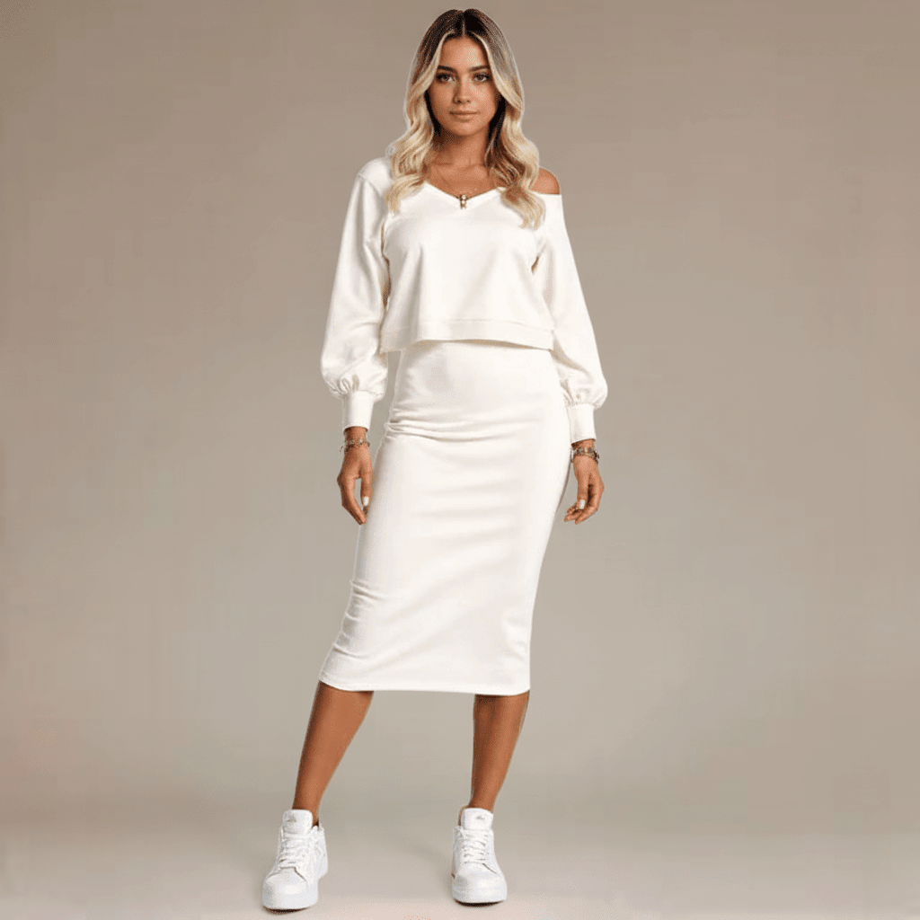 Conjunto de Moletom Feminino ElisaGramora | Luxury Ladies Clothing