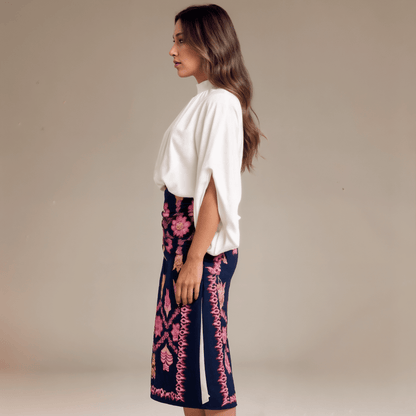 Conjunto Feminino Blusa e Saia ElisadoraGramora | Luxury Ladies Clothing