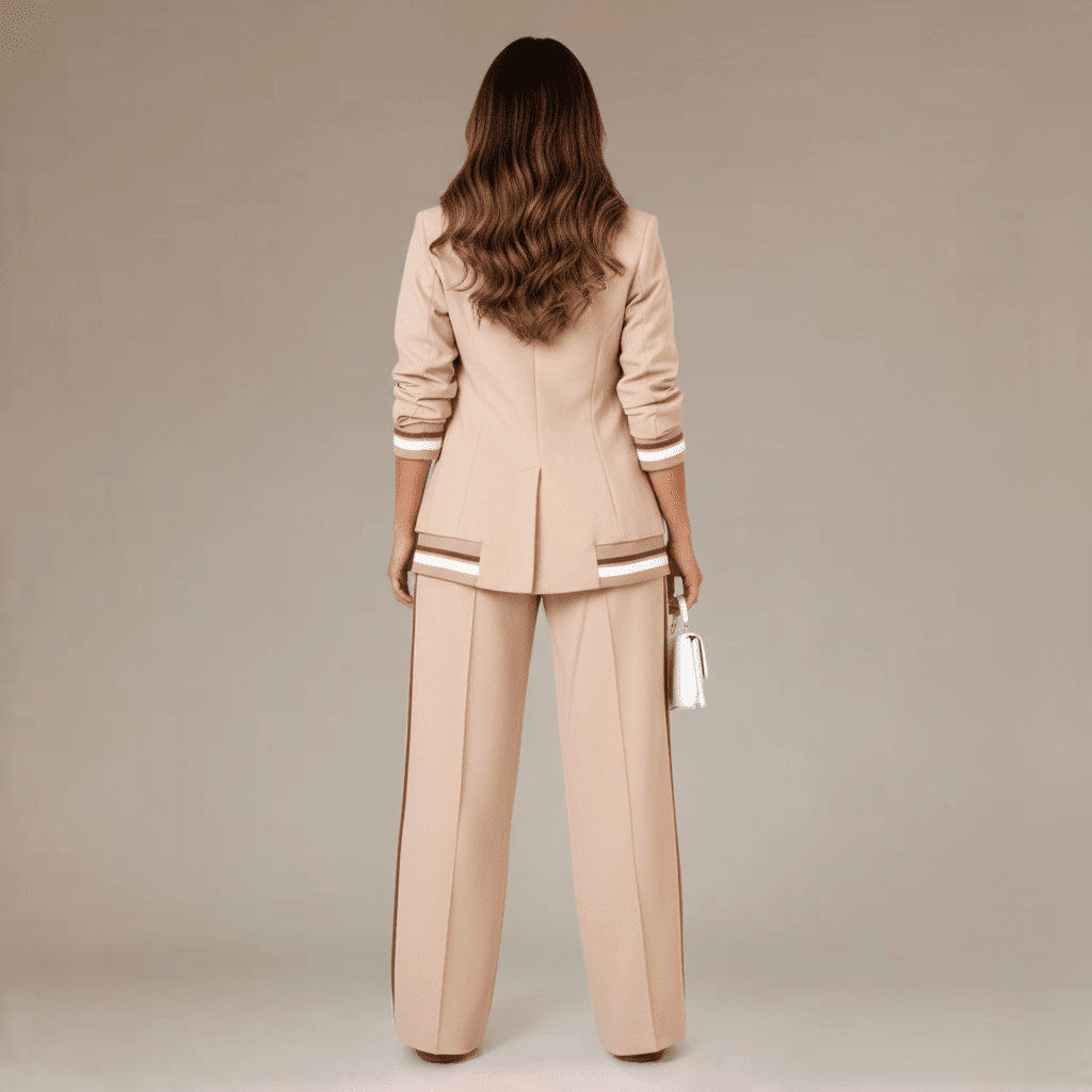 Conjunto Feminino Casaco e Calça LuizaGramora | Luxury Ladies Clothing