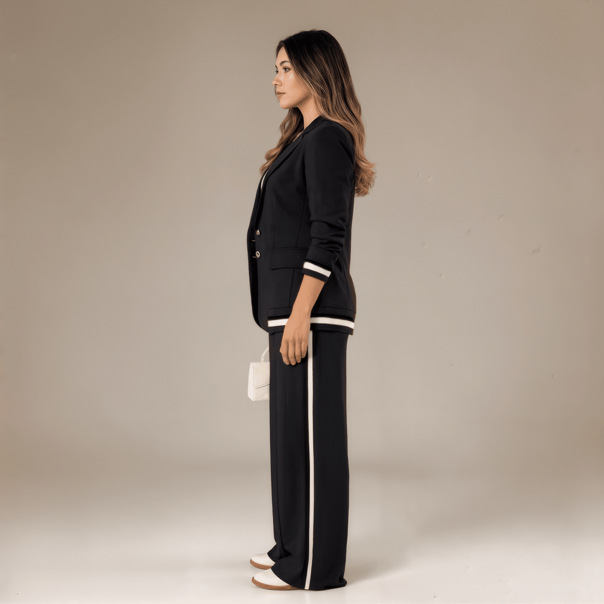 Conjunto Feminino Casaquinho e Calça LuizaGramora | Luxury Ladies Clothing