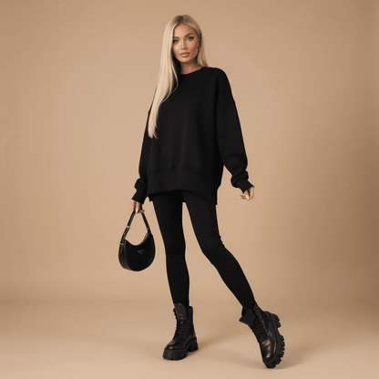 Conjunto Feminino Comfy de MoletomGramora | Luxury Ladies Clothing