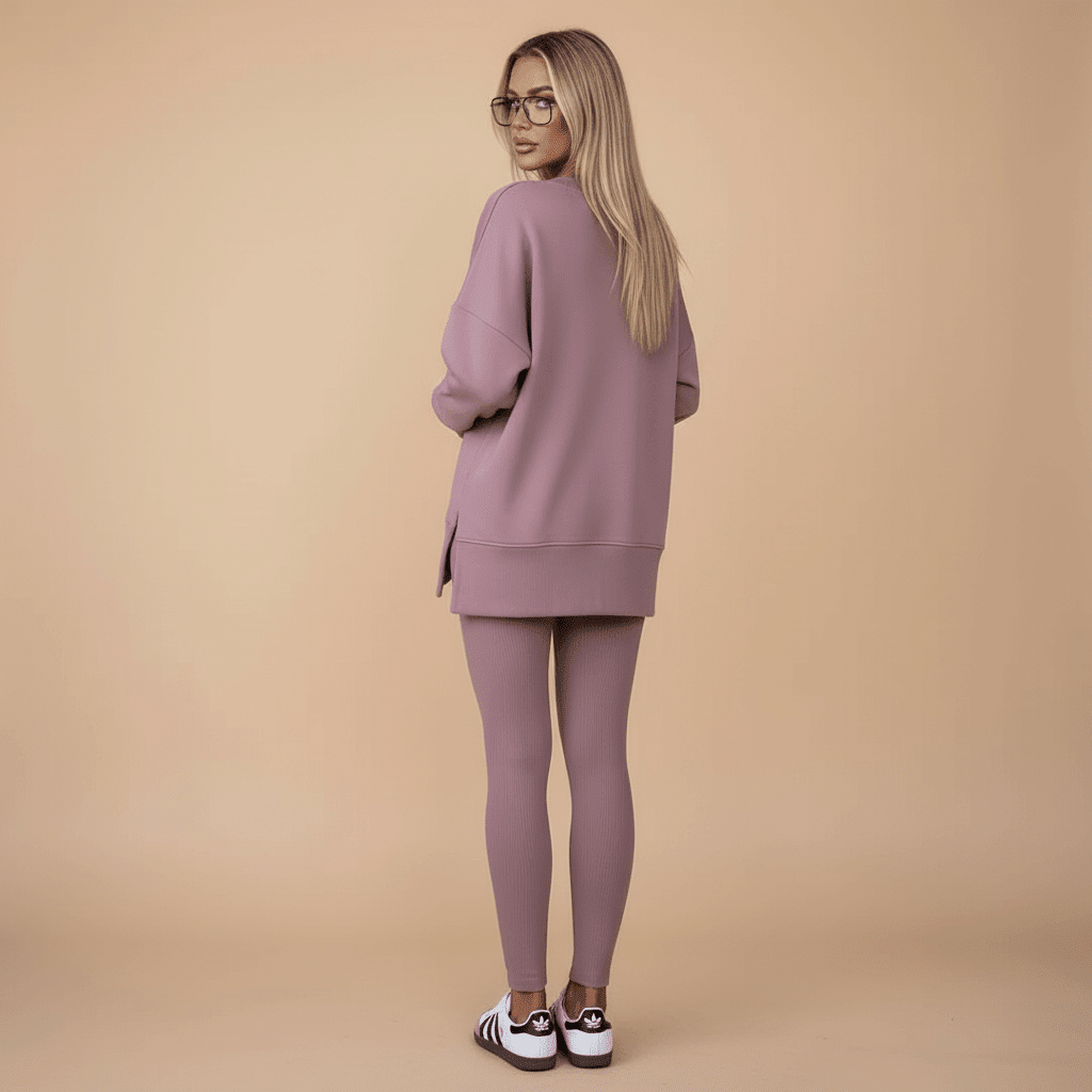 Conjunto Feminino Comfy de MoletomGramora | Luxury Ladies Clothing