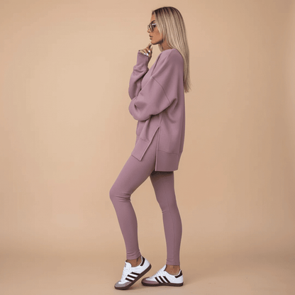 Conjunto Feminino Comfy de MoletomGramora | Luxury Ladies Clothing