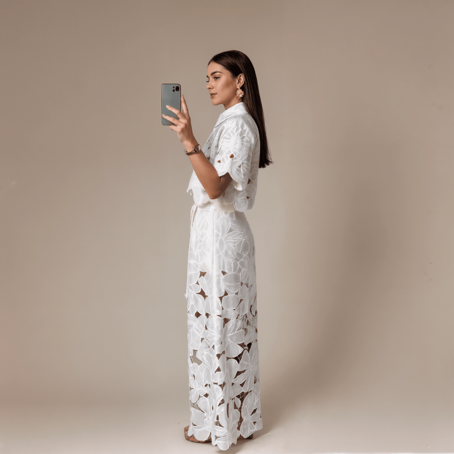 Conjunto Feminino de renda PluziGramora | Luxury Ladies Clothing