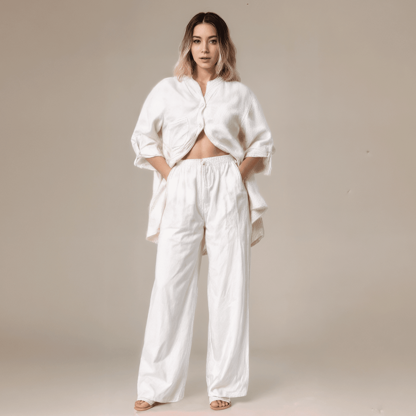 Conjunto Feminino Linho Brilho das EstrelasGramora | Luxury Ladies Clothing