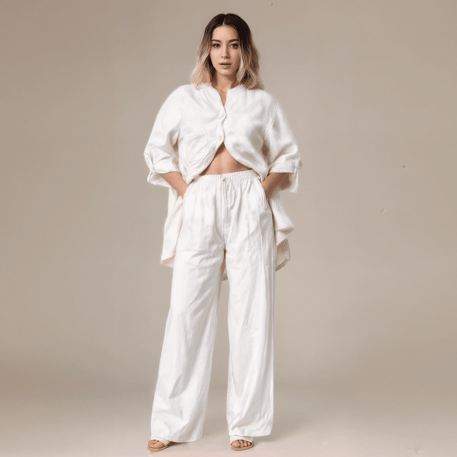 Conjunto Feminino Linho Brilho das EstrelasGramora | Luxury Ladies Clothing