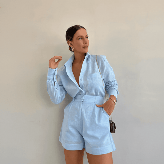Conjunto Feminino Linho FirenzeGramora | Luxury Ladies Clothing