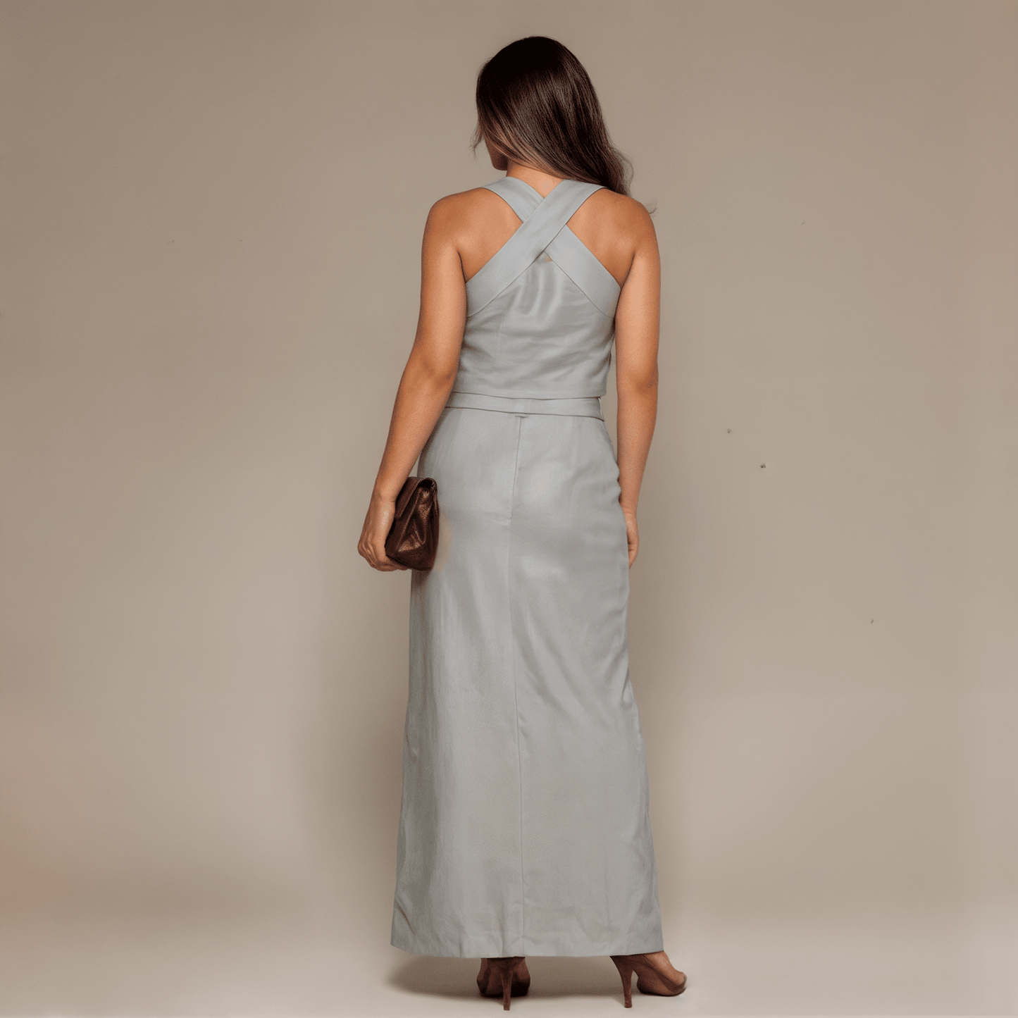 Conjunto Feminino Saia e Colete JaquelineGramora | Luxury Ladies Clothing
