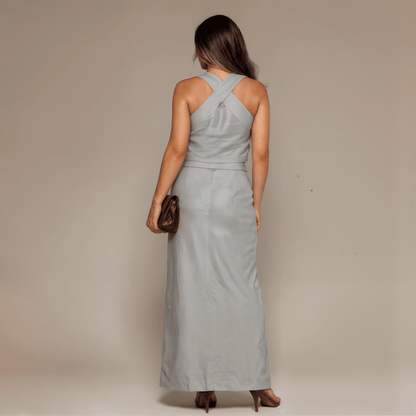 Conjunto Feminino Saia e Colete JaquelineGramora | Luxury Ladies Clothing