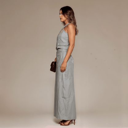 Conjunto Feminino Saia e Colete JaquelineGramora | Luxury Ladies Clothing