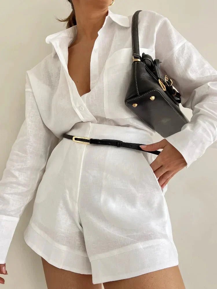 Conjunto Linho - Firenze Gramora - (A perfeição em uma única peça)Gramora | Luxury Ladies Clothing