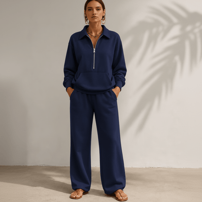 Conjunto Feminino Amara com Calça Pantalona