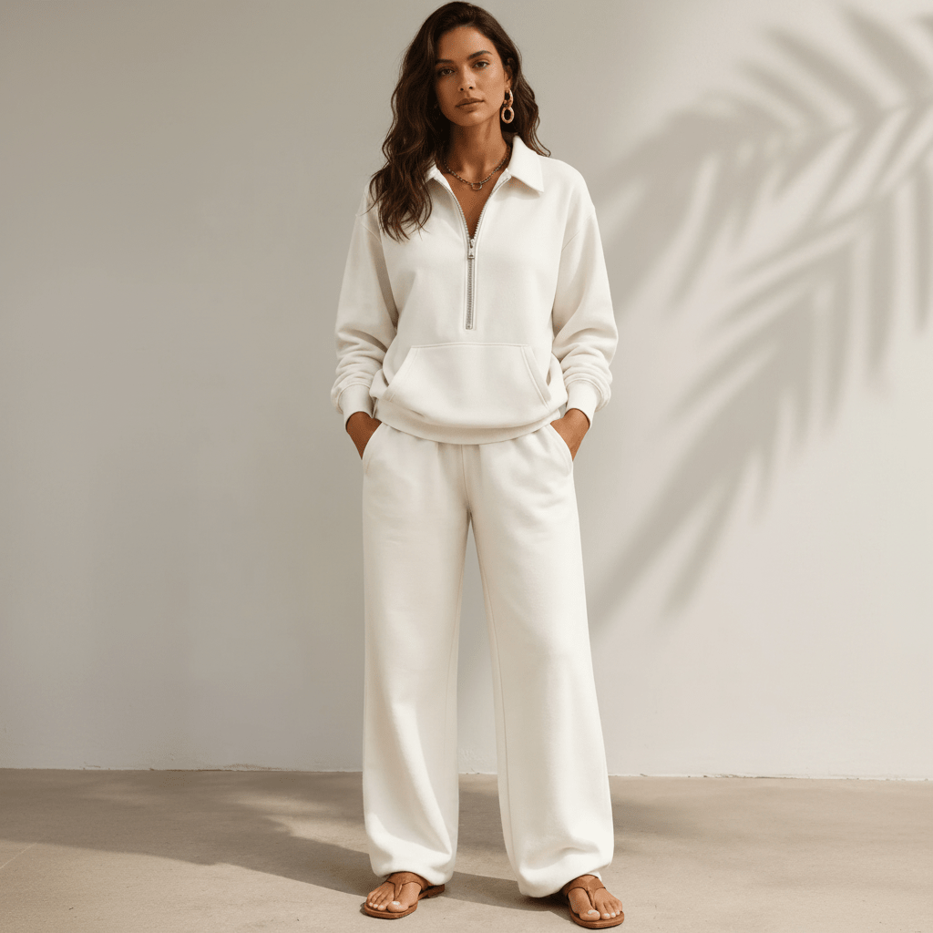 Conjunto Feminino Amara com Calça Pantalona
