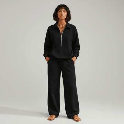 Conjunto Feminino Amara com Calça Pantalona
