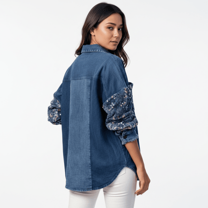 Jaqueta Jeans Feminina Noemi