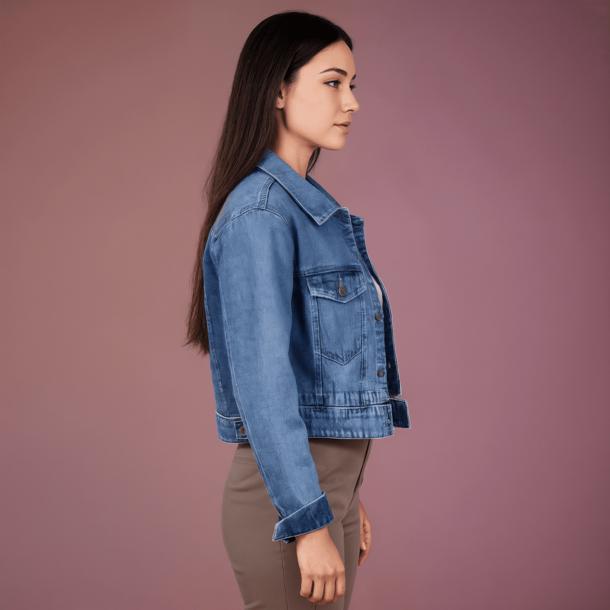 Jaqueta Jeans Feminina LunaGramora | Luxury Ladies Clothing