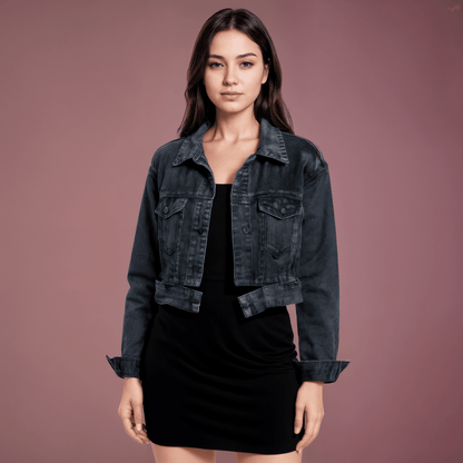 Jaqueta Jeans Feminina LunaGramora | Luxury Ladies Clothing