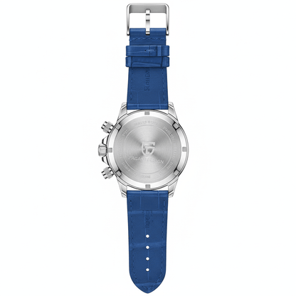 Relógio Pagani Design Feminino Cronógrafo com Safira e Cristais BlueGramora | Luxury Ladies Clothing