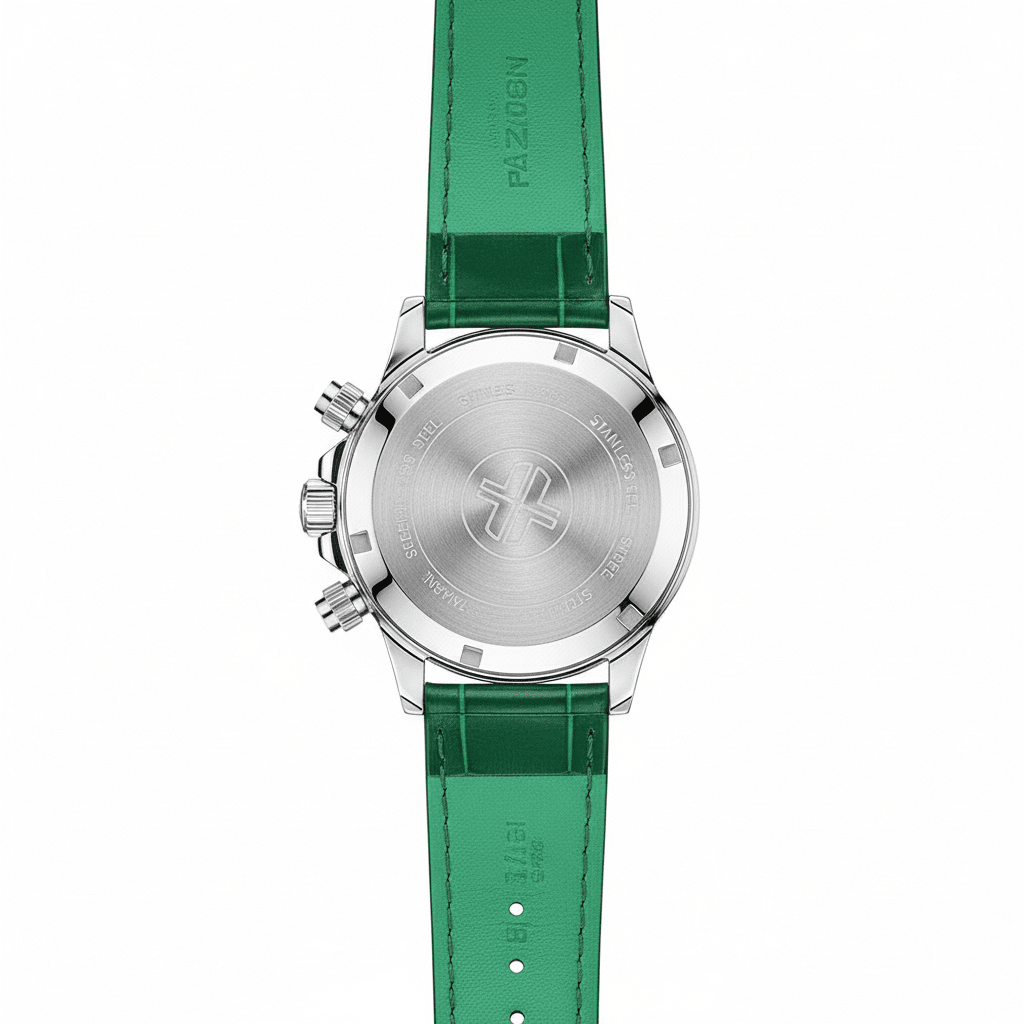 Relógio Pagani Design Feminino Cronógrafo com Safira e Cristais GreenGramora | Luxury Ladies Clothing