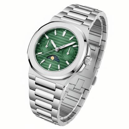 Relógio Pagani Design Feminino Fase da Lua e Safira GreenGramora | Luxury Ladies Clothing