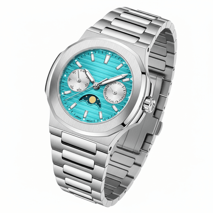 Relógio Pagani Design Feminino Fase da Lua e Safira Ice BlueGramora | Luxury Ladies Clothing