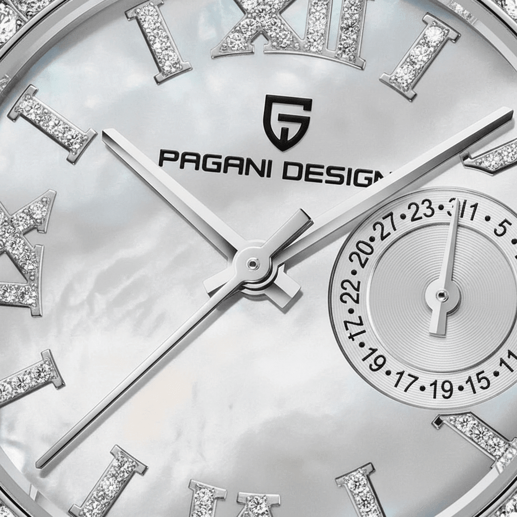 Relógio Pagani Design Feminino Safira WhiteGramora | Luxury Ladies Clothing