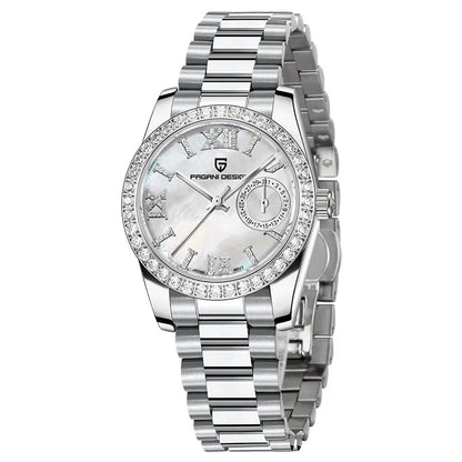 Relógio Pagani Design Feminino Safira WhiteGramora | Luxury Ladies Clothing