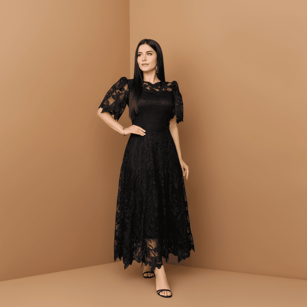 Vestido Feminino de Renda AnajuGramora | Luxury Ladies Clothing