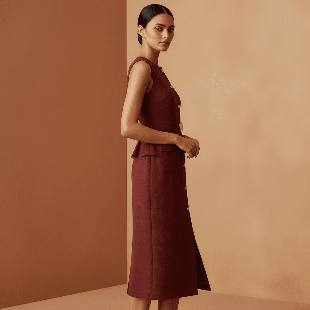 Vestido Feminino Midi Firenze ParisGramora | Luxury Ladies Clothing