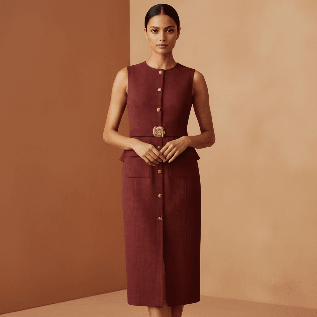 Vestido Feminino Midi Firenze ParisGramora | Luxury Ladies Clothing