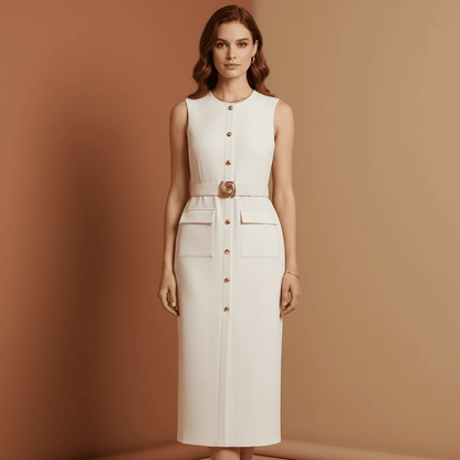 Vestido Feminino Midi Firenze ParisGramora | Luxury Ladies Clothing