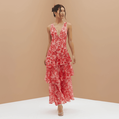Vestido Longo Feminino Leve e FluidoGramora | Luxury Ladies Clothing