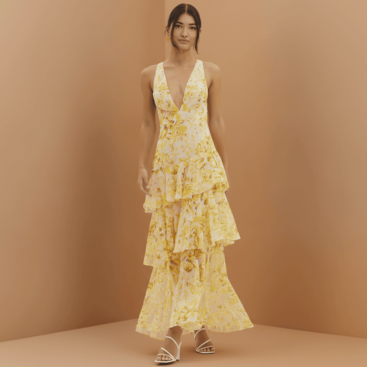 Vestido Longo Feminino Leve e FluidoGramora | Luxury Ladies Clothing